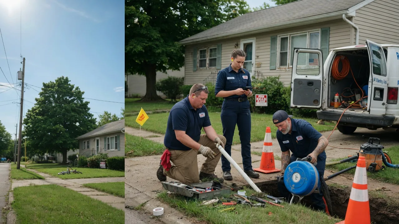 Sewer Line Repair in New Bedford, IL near me